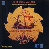 Christian Vander - Les Voyages de Christophe Colomb lyrics