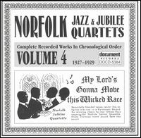 Norfolk Jazz & Jubilee Quartets - Complete Recorded Works, Vol. 4 (1927-1929) lyrics