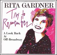 Rita Gardner - Try to Remember [live] lyrics