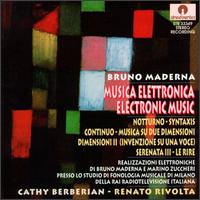 Bruno Maderna - Musica Elettronica lyrics
