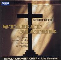 Krzysztof Penderecki - Sacred Works: Tapiola Chamber Choir lyrics
