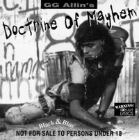 G.G. Allin - Doctrine of Mayhem lyrics