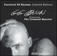 G.G. Allin - Carnival of Excess lyrics