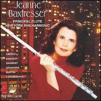 Jeanne Baxtresser - New York Legends: Flute lyrics