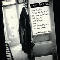 Paul Page - Paul Page lyrics