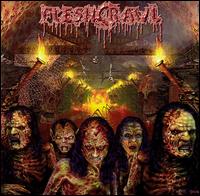Fleshcrawl - As Blood Rains from the Sky, We Walk the Endless Path of Fire lyrics