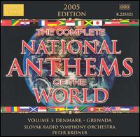 Peter Breiner - The Complete National Anthems of the World, Vol. 3: Denmark-Grenada lyrics