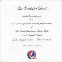 Grateful Dead - One from the Vault [live] lyrics