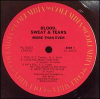 Blood, Sweat & Tears - More than Ever lyrics