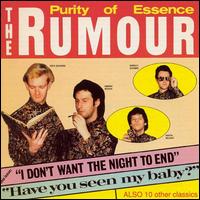 The Rumour - Purity of Essence lyrics