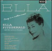 Ella Fitzgerald - Songs in a Mellow Mood lyrics