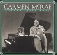 Carmen McRae - Carmen Sings Monk lyrics