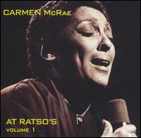 Carmen McRae - At Ratso's, Vol. 1 [live] lyrics