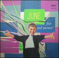 June Christy - Fair and Warmer! lyrics