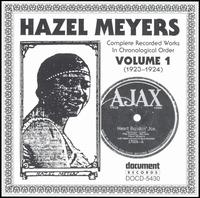 Hazel Meyers - Complete Recorded Works, Vol. 1 (1923-24) lyrics