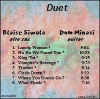 Blaise Siwula - Duet lyrics