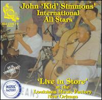 Simmons' International All Stars - Live in Store at the Louisiana Music Factory, New Orleans lyrics